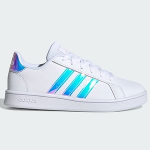 Adidas Grand court sneaker Iridescent/white